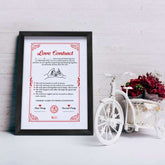 Better Together Printed Cushion and Love Message Card with Photo Magnet Valentine Gift Hamper